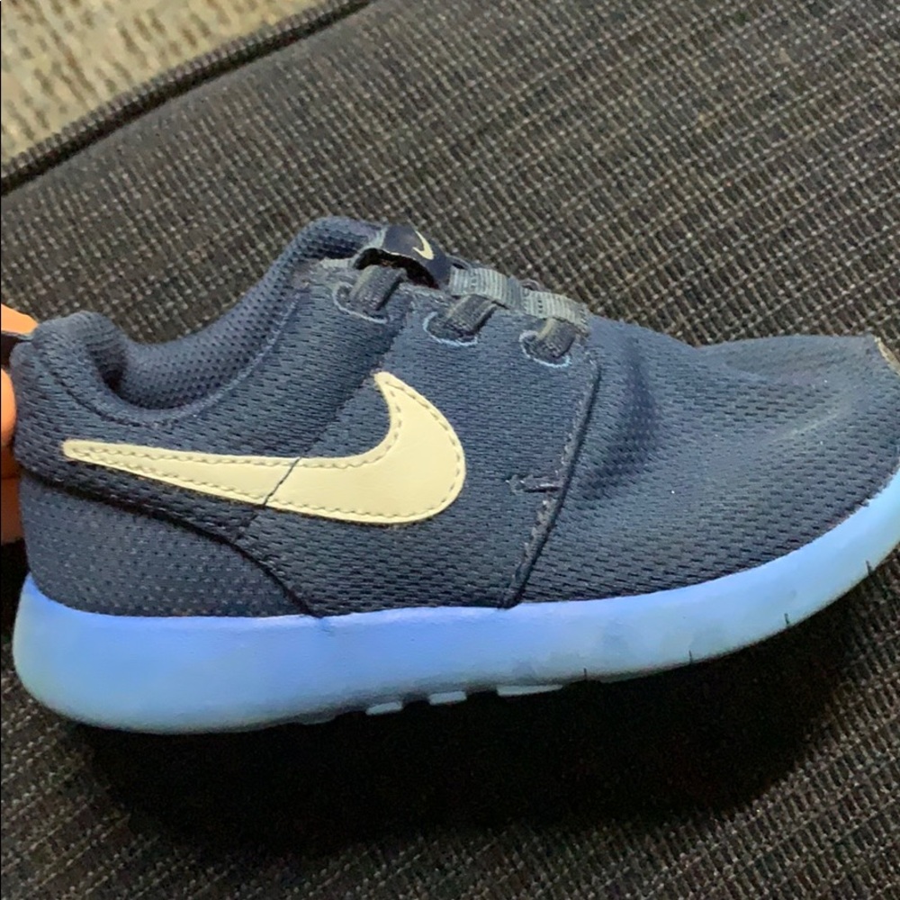 Blue Nike Roaches